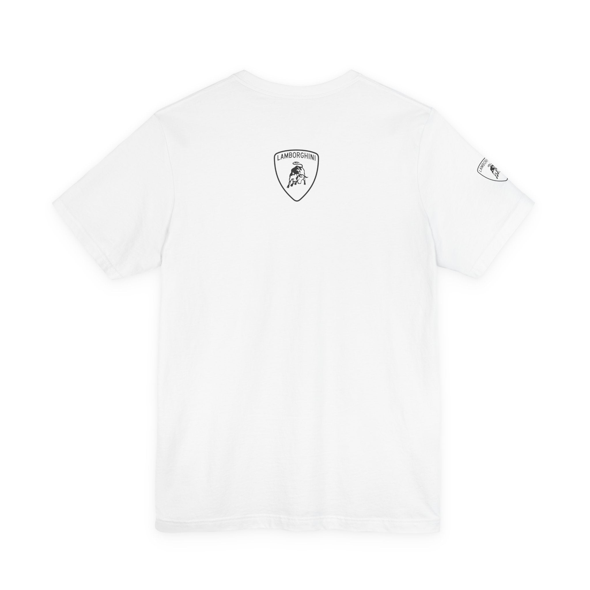 Lamborghini Script Logo Tee — Luxury Auto Logo T-Shirt - Etna Gift