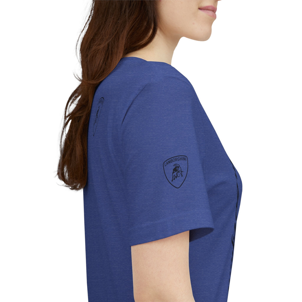 Lamborghini Script Logo Tee — Luxury Auto Logo T-Shirt - Etna Gift