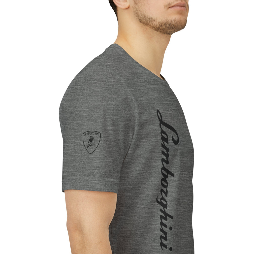 Lamborghini Script Logo Tee — Luxury Auto Logo T-Shirt - Etna Gift