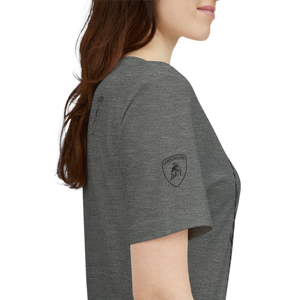 Lamborghini Script Logo Tee — Luxury Auto Logo T-Shirt - Etna Gift