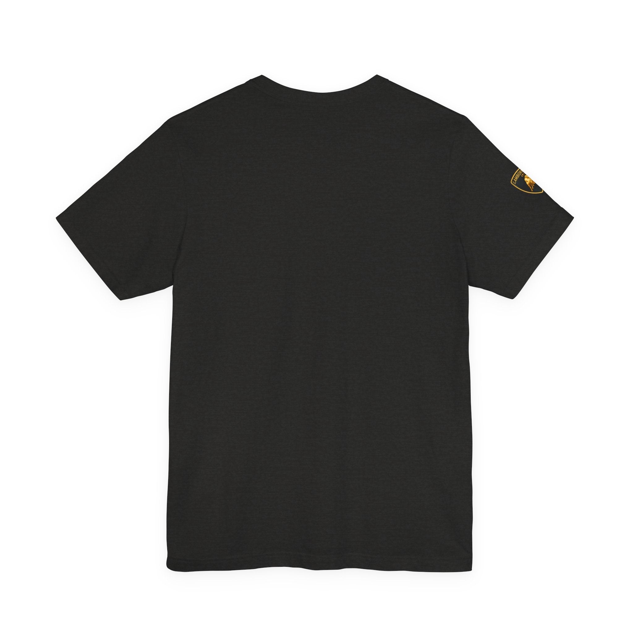 Lamborghini Shield Logo Tee — White Short Sleeve Car Enthusiast T-Shirt - Etna Gift