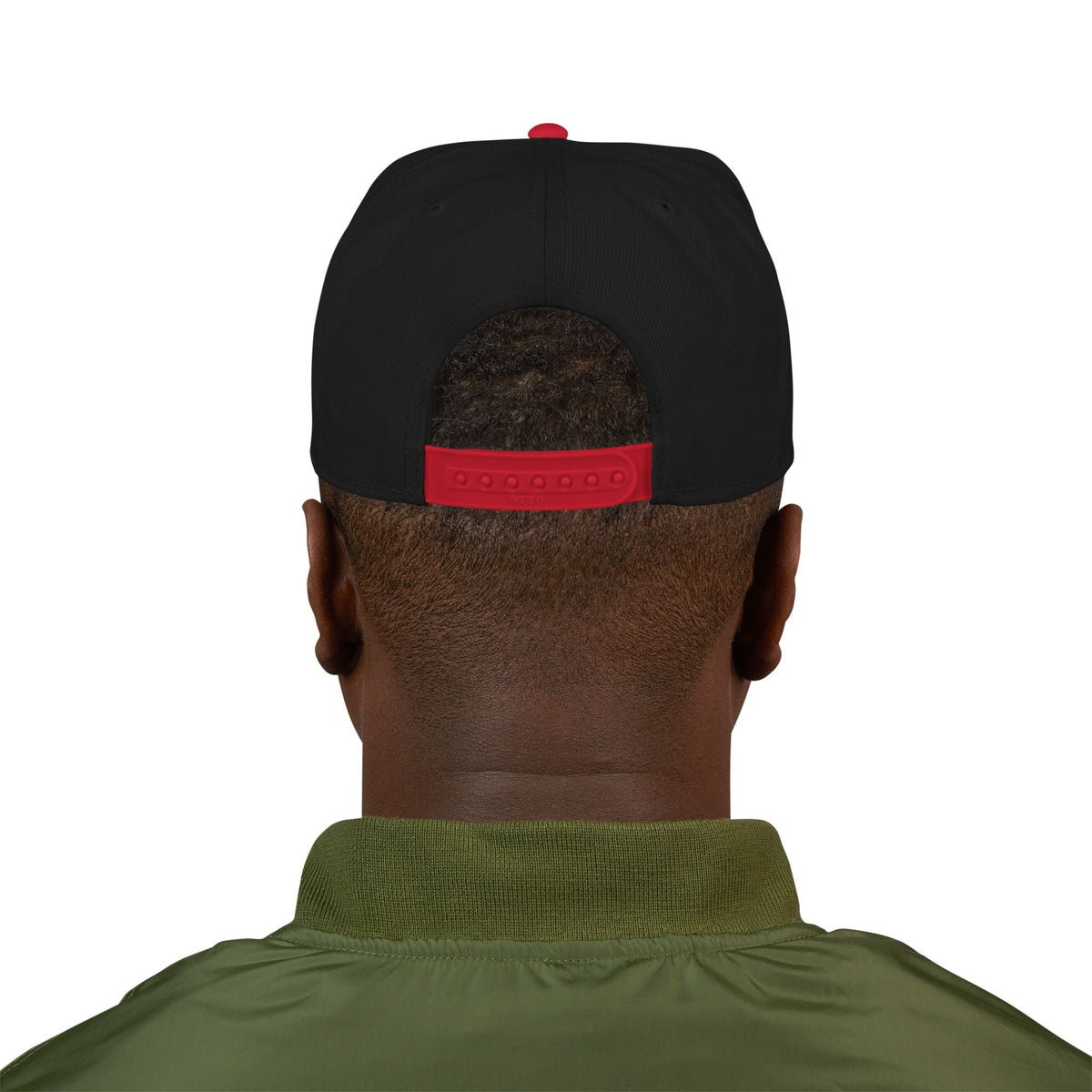 Las Vegas Raiders Black & Red Snapback Hat - Etna Gift