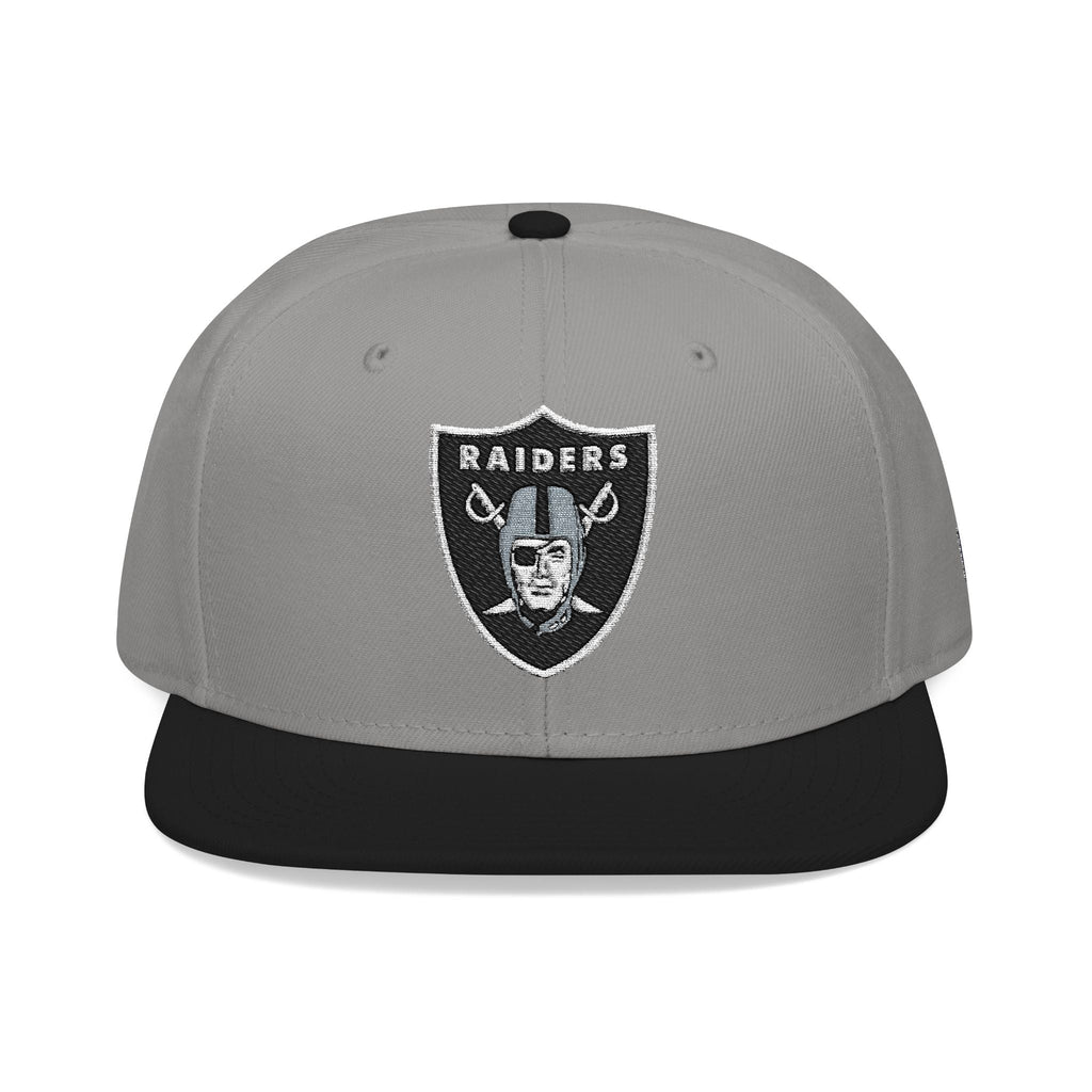 Las Vegas Raiders Black & Red Snapback Hat - Etna Gift