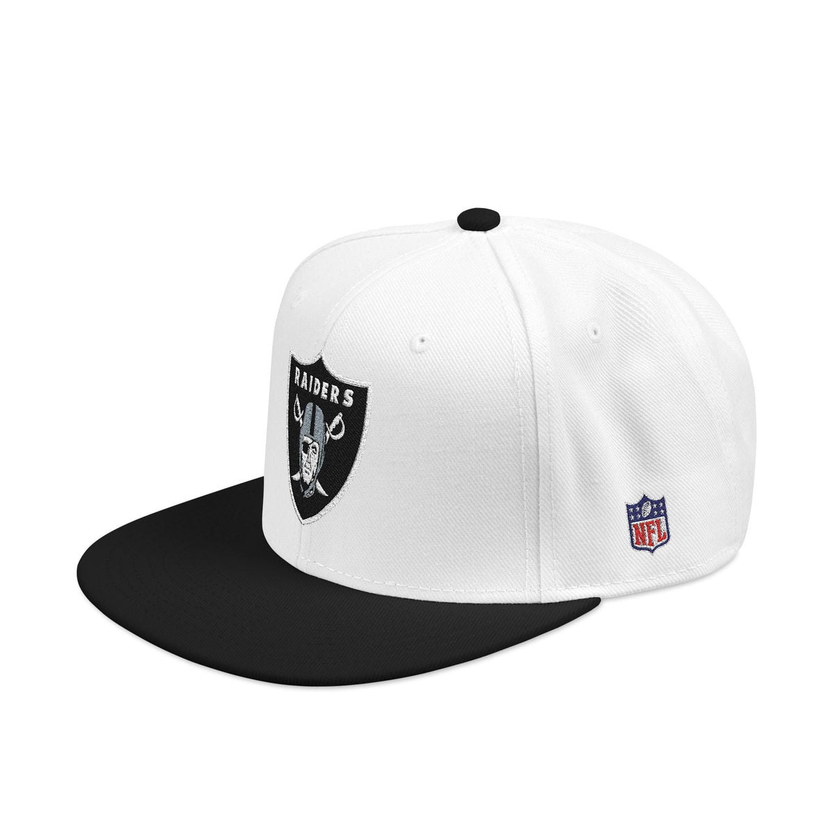 Las Vegas Raiders Black & Red Snapback Hat - Etna Gift