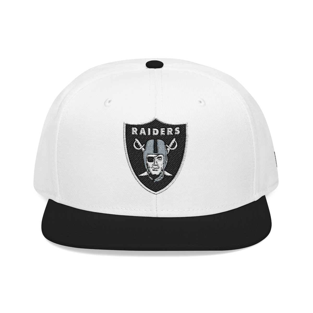 Las Vegas Raiders Black & Red Snapback Hat - Etna Gift