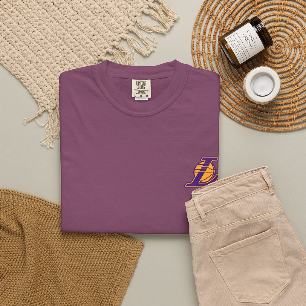 Los Angeles Lakers Basketball Logo T-Shirt - Etna Gift