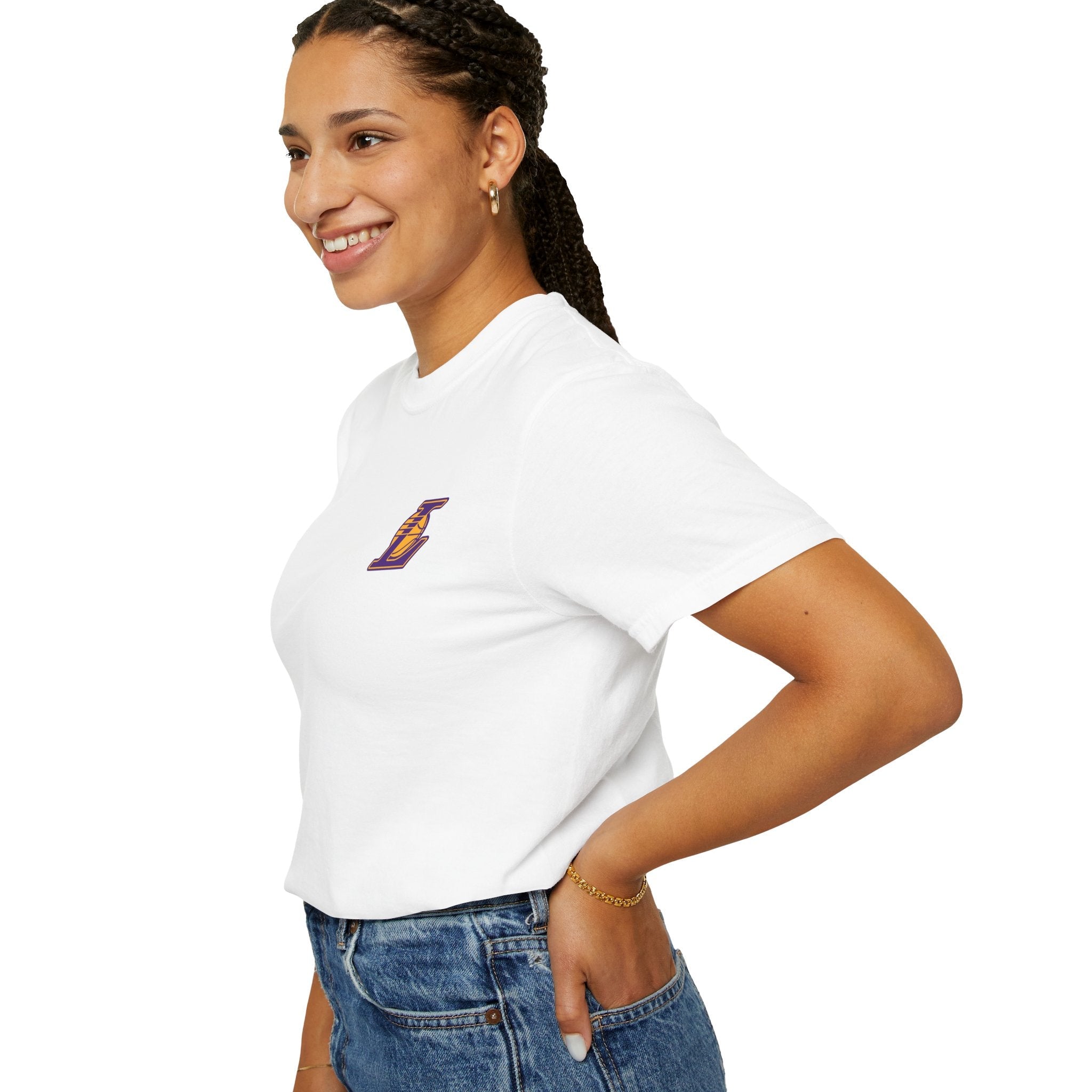 Los Angeles Lakers Basketball Logo T-Shirt - Etna Gift