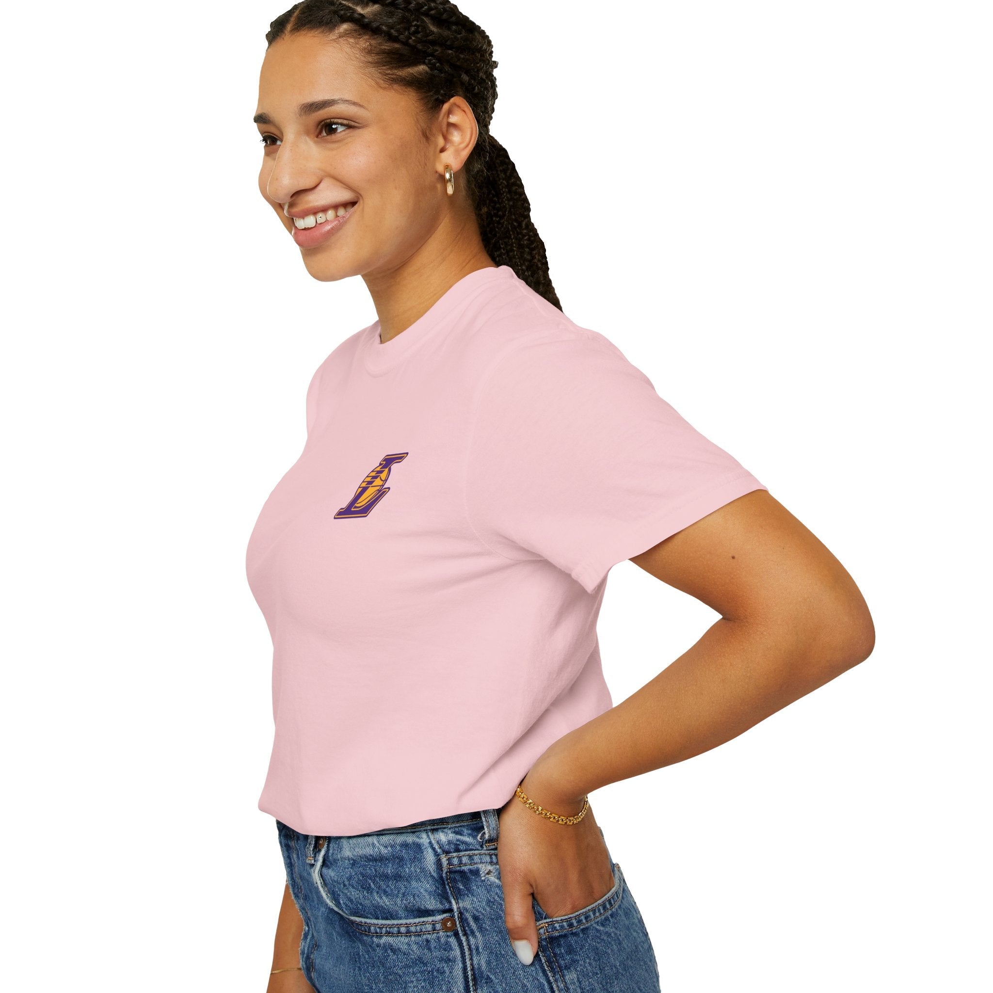 Los Angeles Lakers Basketball Logo T-Shirt - Etna Gift