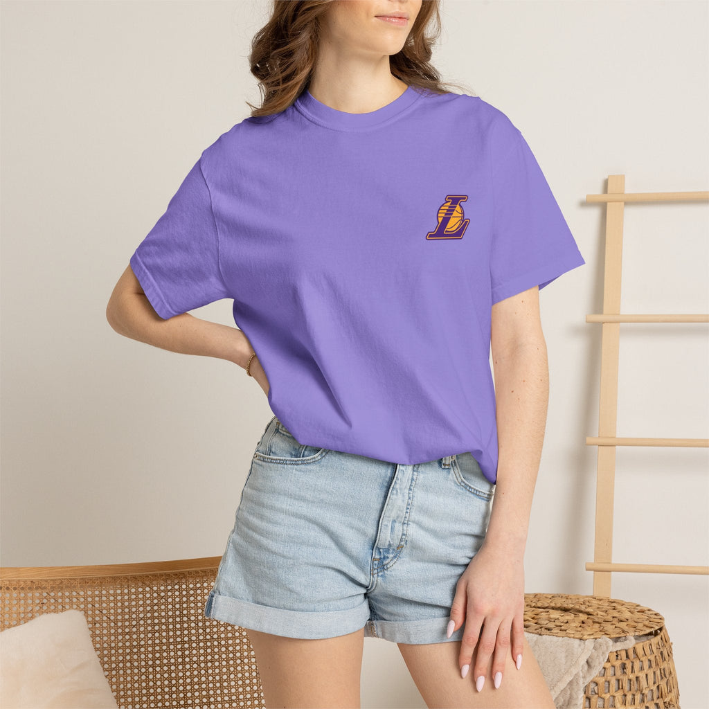 Los Angeles Lakers Basketball Logo T-Shirt - Etna Gift