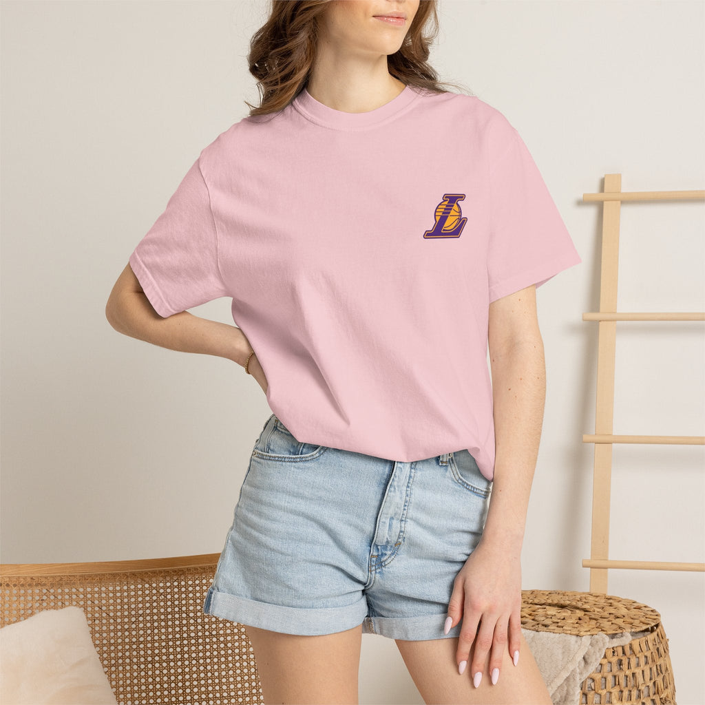 Los Angeles Lakers Basketball Logo T-Shirt - Etna Gift