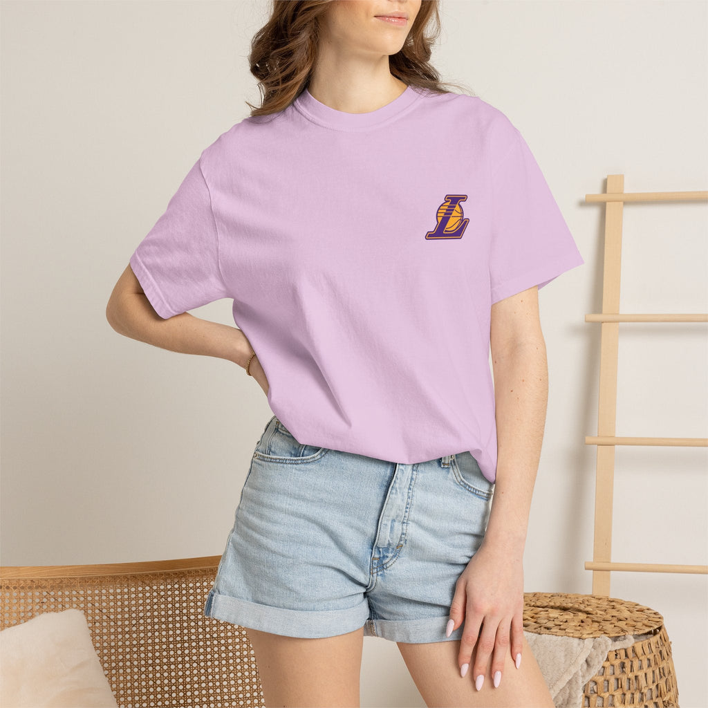 Los Angeles Lakers Basketball Logo T-Shirt - Etna Gift