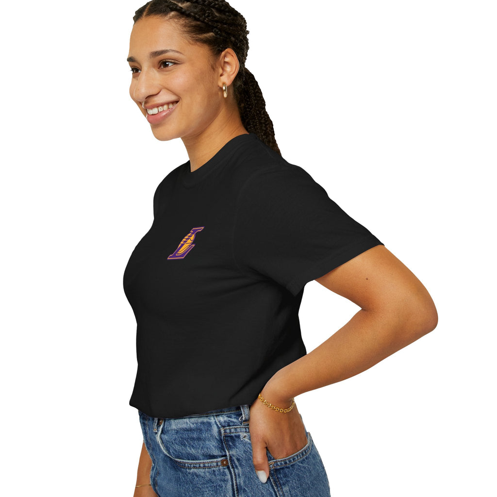 Los Angeles Lakers Basketball Logo T-Shirt - Etna Gift