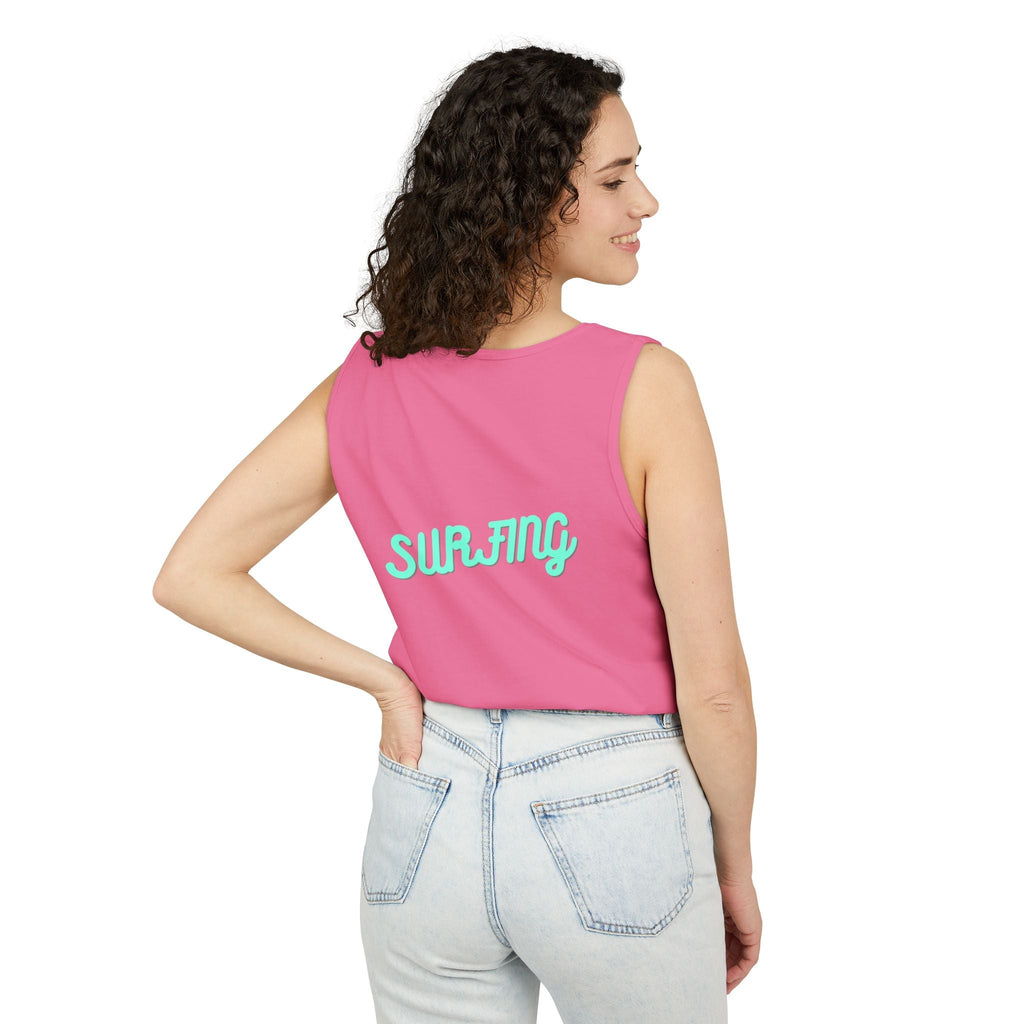 Los Angeles Retro Surf Tank Top Vintage Palm Beach Vibes - Etna Gift