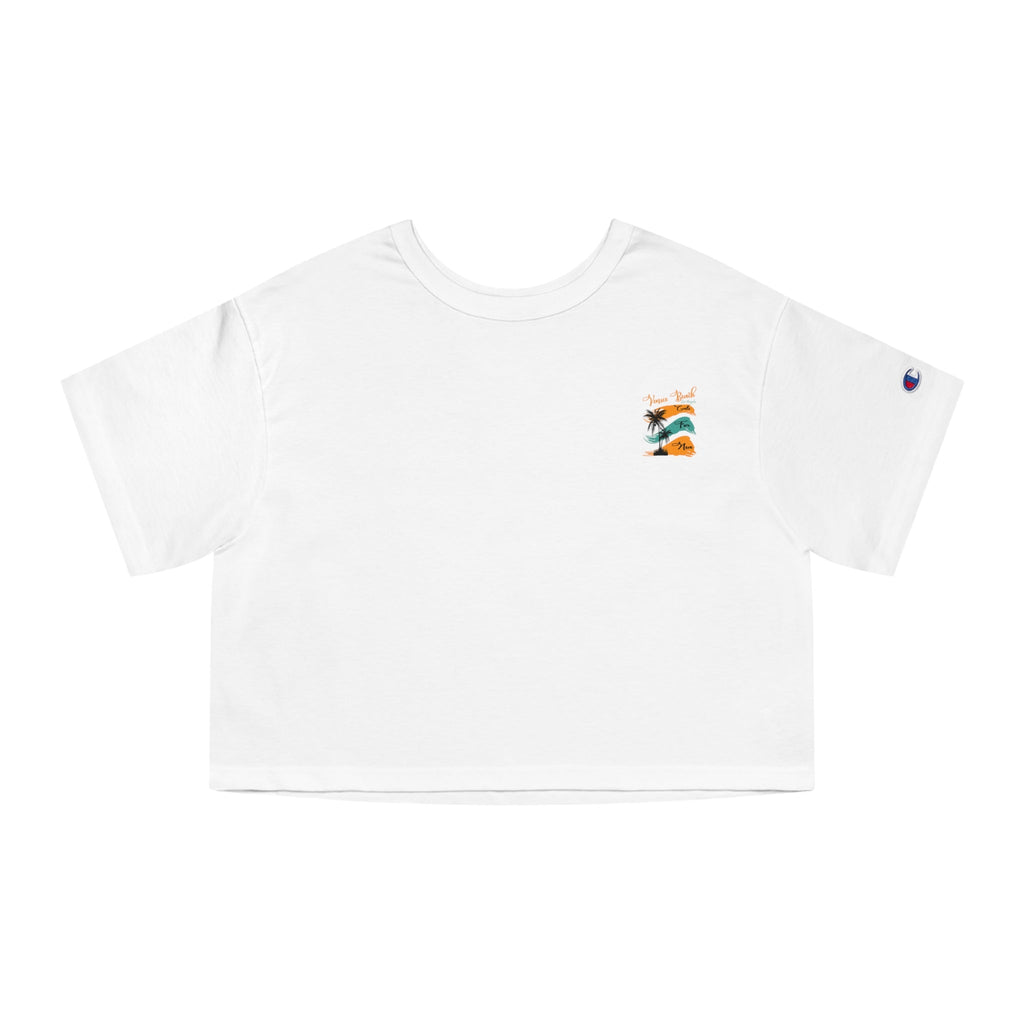 Los Angeles Vintage Sunset Crop Tee - Etna Gift