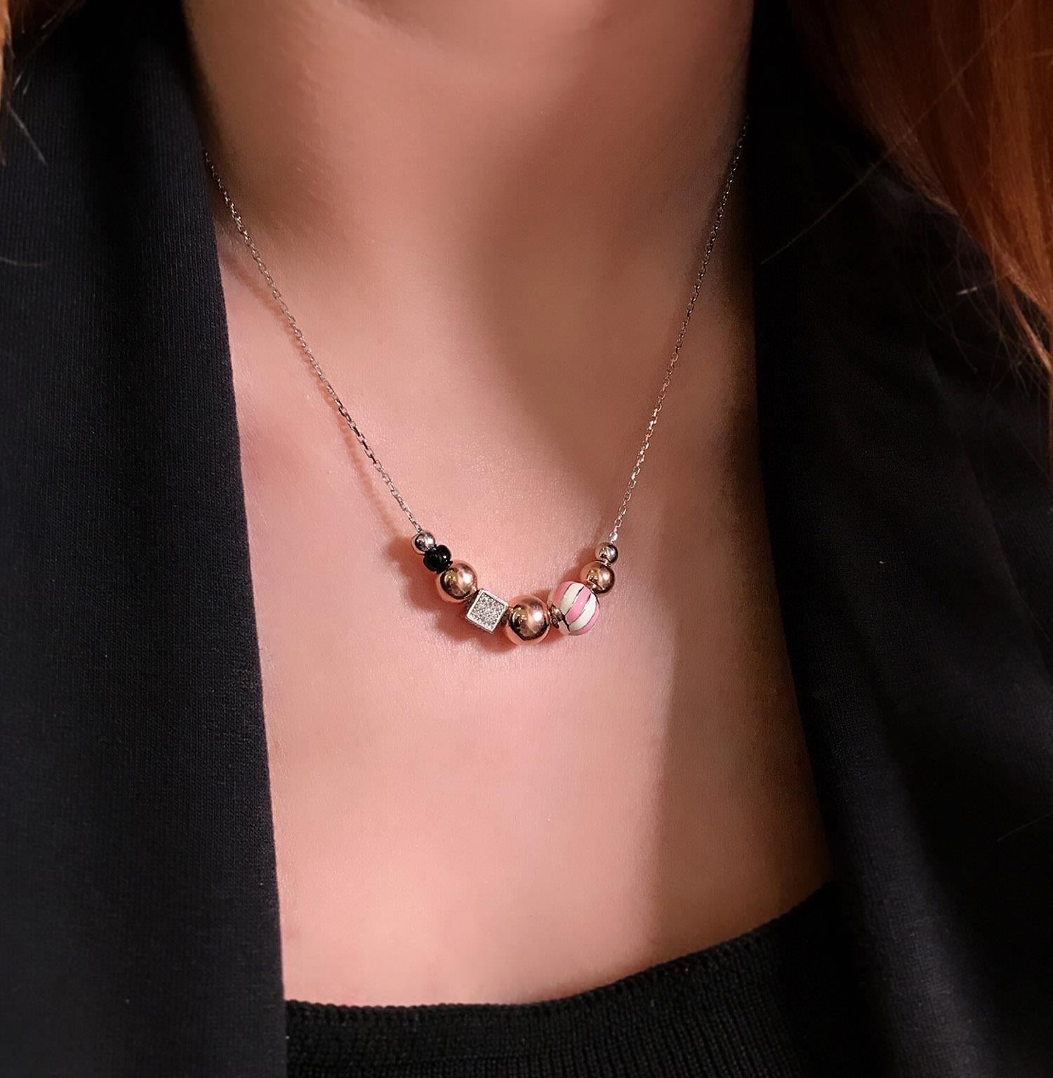 Lucky necklace 925 sterling silver lucky necklace 925 sterling silver lucky necklace - Etna Gift
