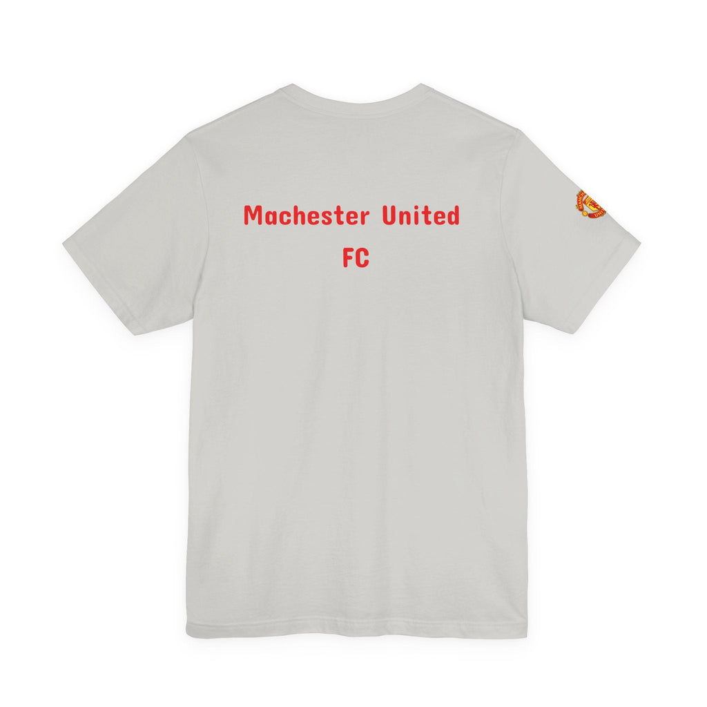 Manchester United Crest T-Shirt Soccer Club Logo Tee - Etna Gift