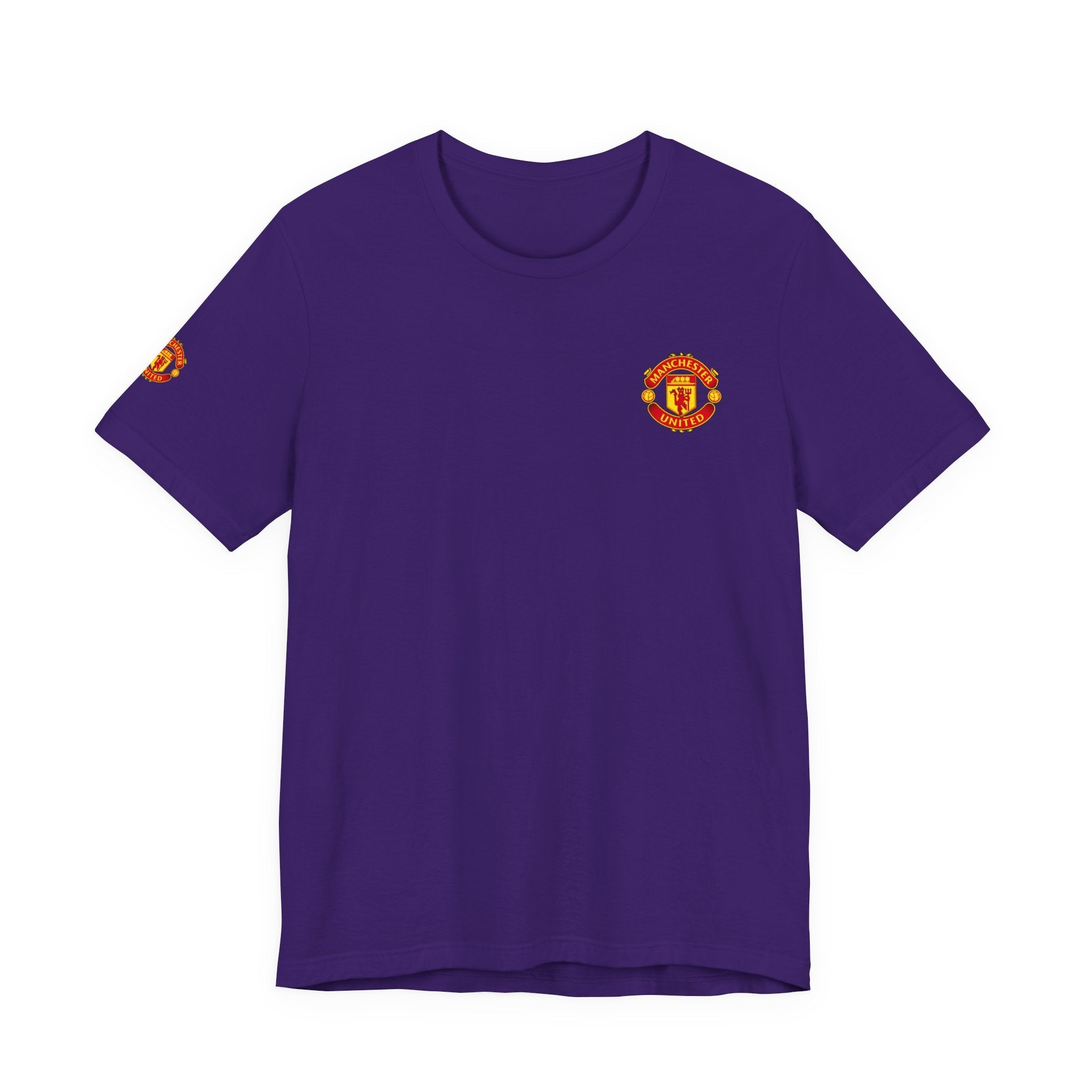 Manchester United Crest T-Shirt Soccer Club Logo Tee - Etna Gift
