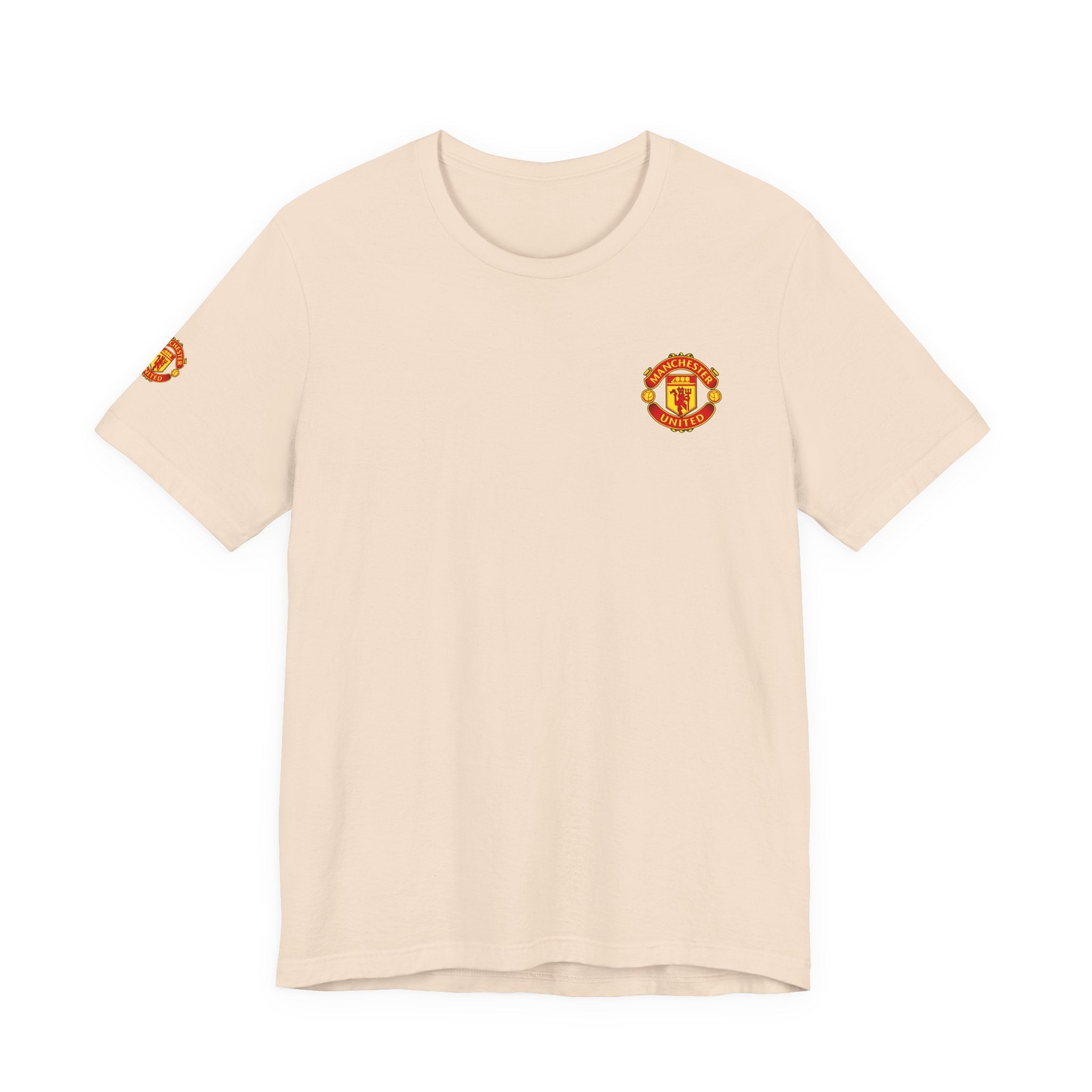 Manchester United Crest T-Shirt Soccer Club Logo Tee - Etna Gift