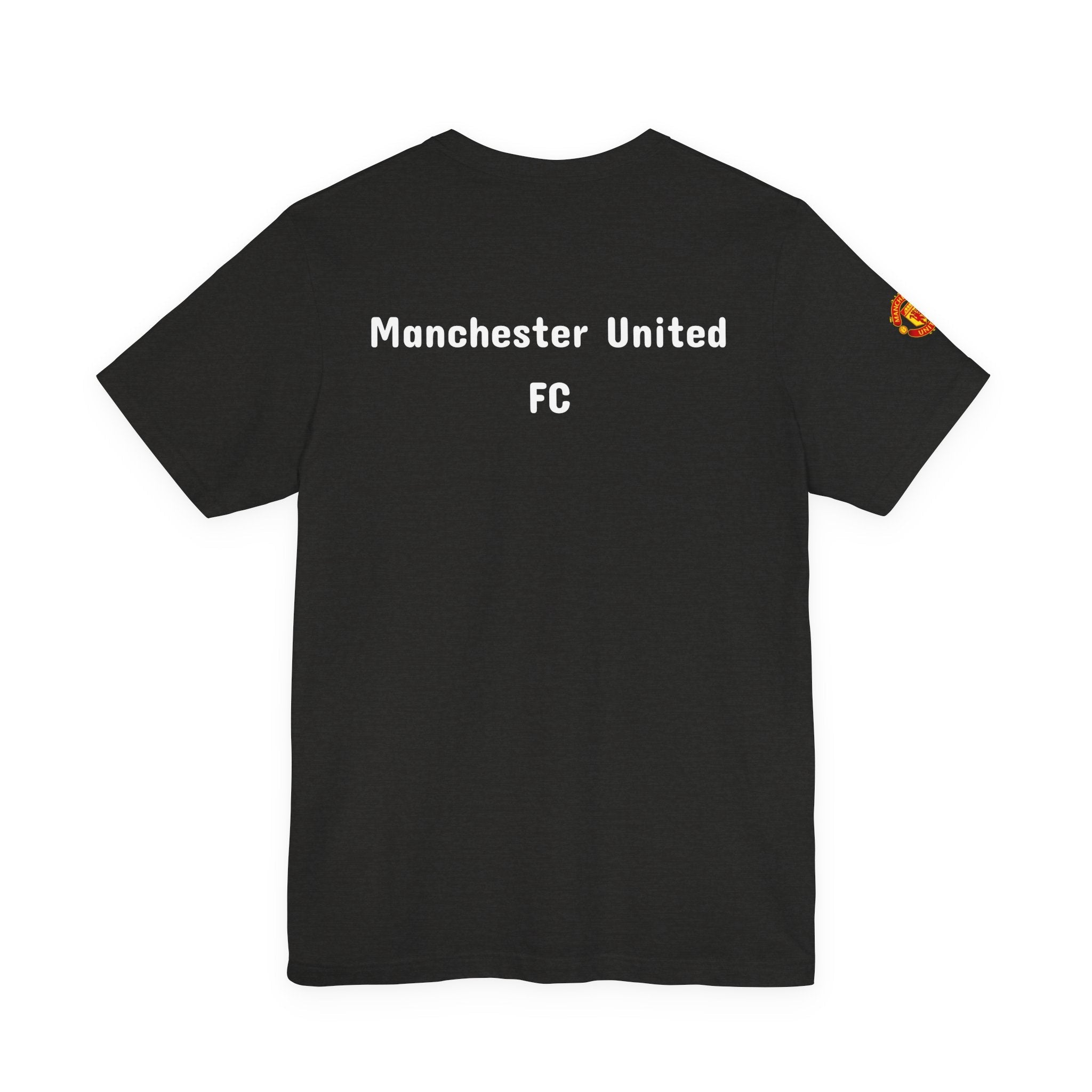 Manchester United Crest T-Shirt Soccer Club Logo Tee - Etna Gift