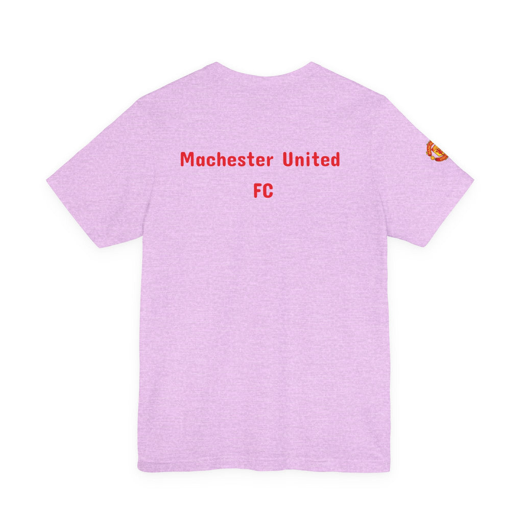 Manchester United Crest T-Shirt Soccer Club Logo Tee - Etna Gift