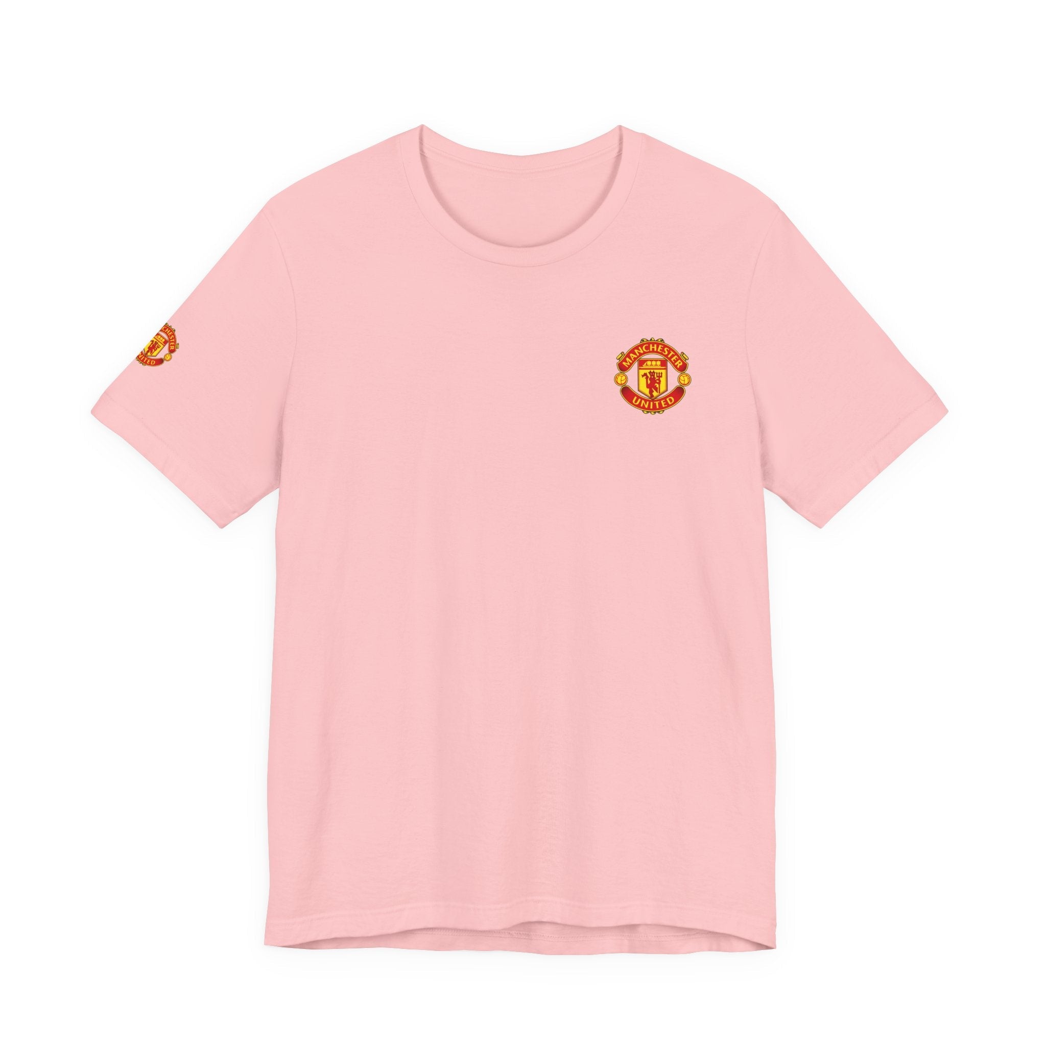 Manchester United Crest T-Shirt Soccer Club Logo Tee - Etna Gift