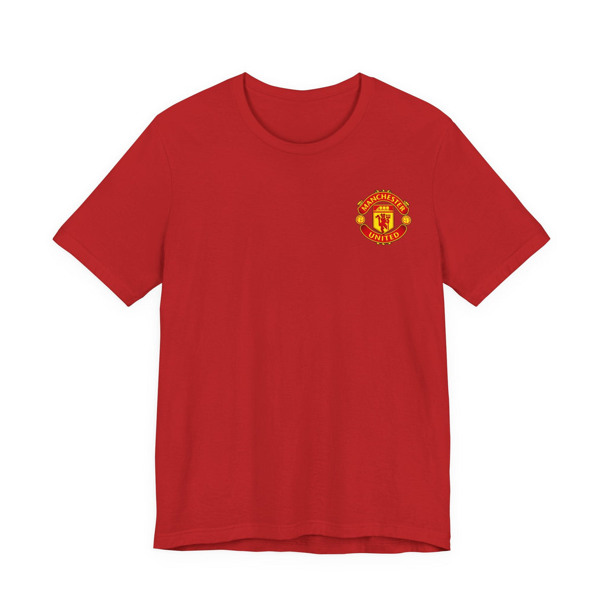 Manchester United Crest Tee | Number 8 Soccer Jersey - Etna Gift