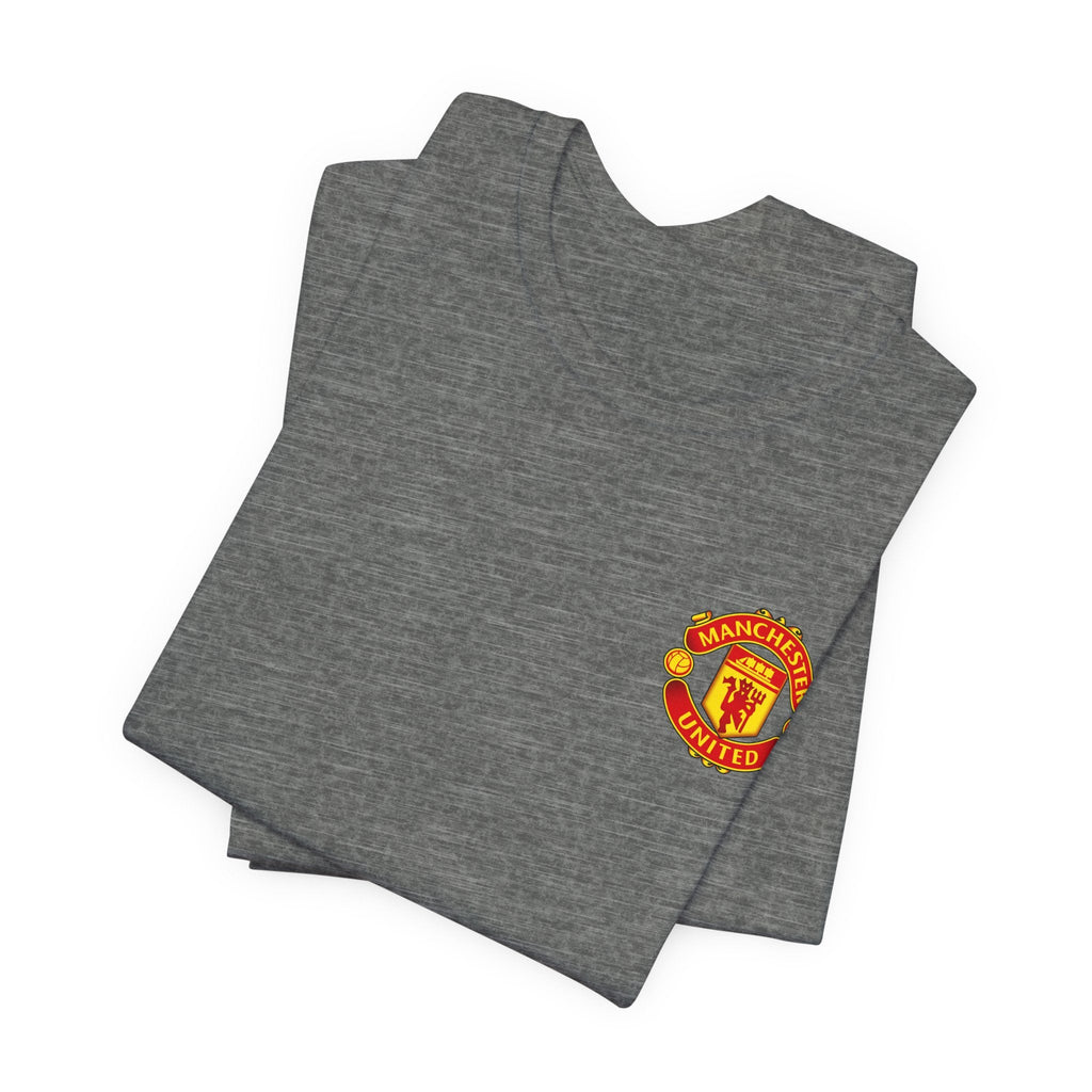 Manchester United Crest Tee | Number 8 Soccer Jersey - Etna Gift