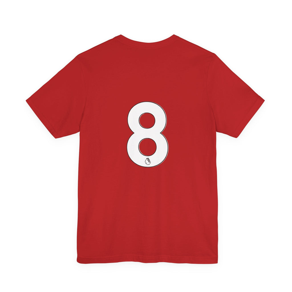 Manchester United Crest Tee | Number 8 Soccer Jersey - Etna Gift
