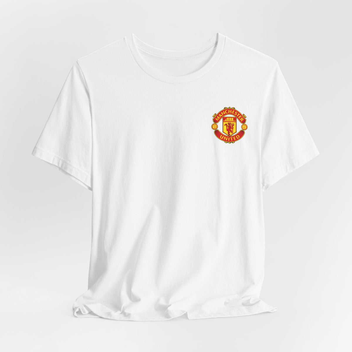 Manchester United Crest Tee | Number 8 Soccer Jersey - Etna Gift