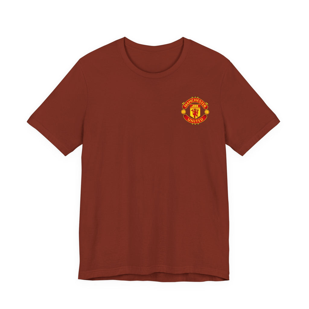Manchester United Crest Tee | Number 8 Soccer Jersey - Etna Gift