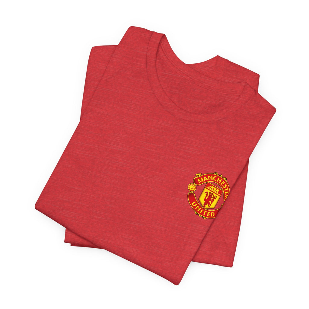 Manchester United Crest Tee | Number 8 Soccer Jersey - Etna Gift