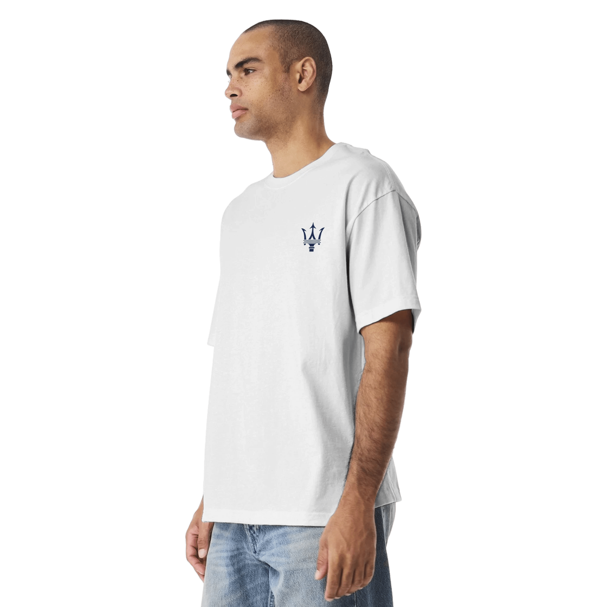 Maserati Logo Graphic T-Shirt - Premium Heavyweight Cotton Unisex Tee - Etna Gift