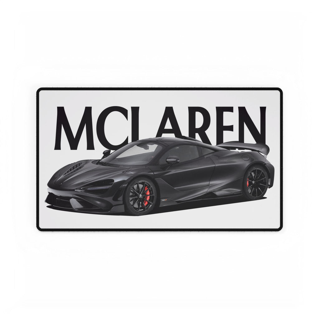 McLaren Supercar Desk Mat — Black Sports Car Gaming Mousepad - Etna Gift