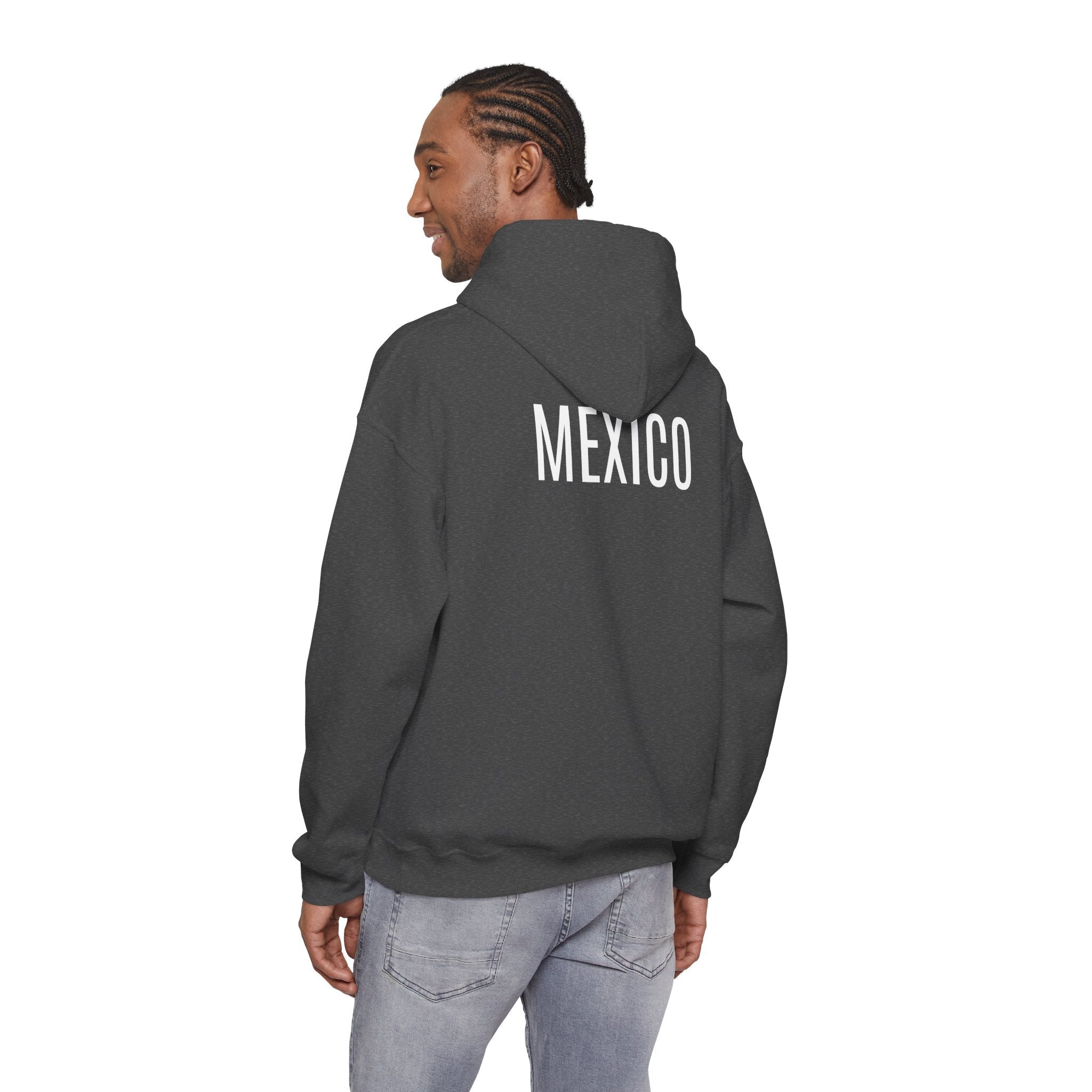 Mexico Flag Hoodie Minimal Mexican Pride Pullover - Etna Gift