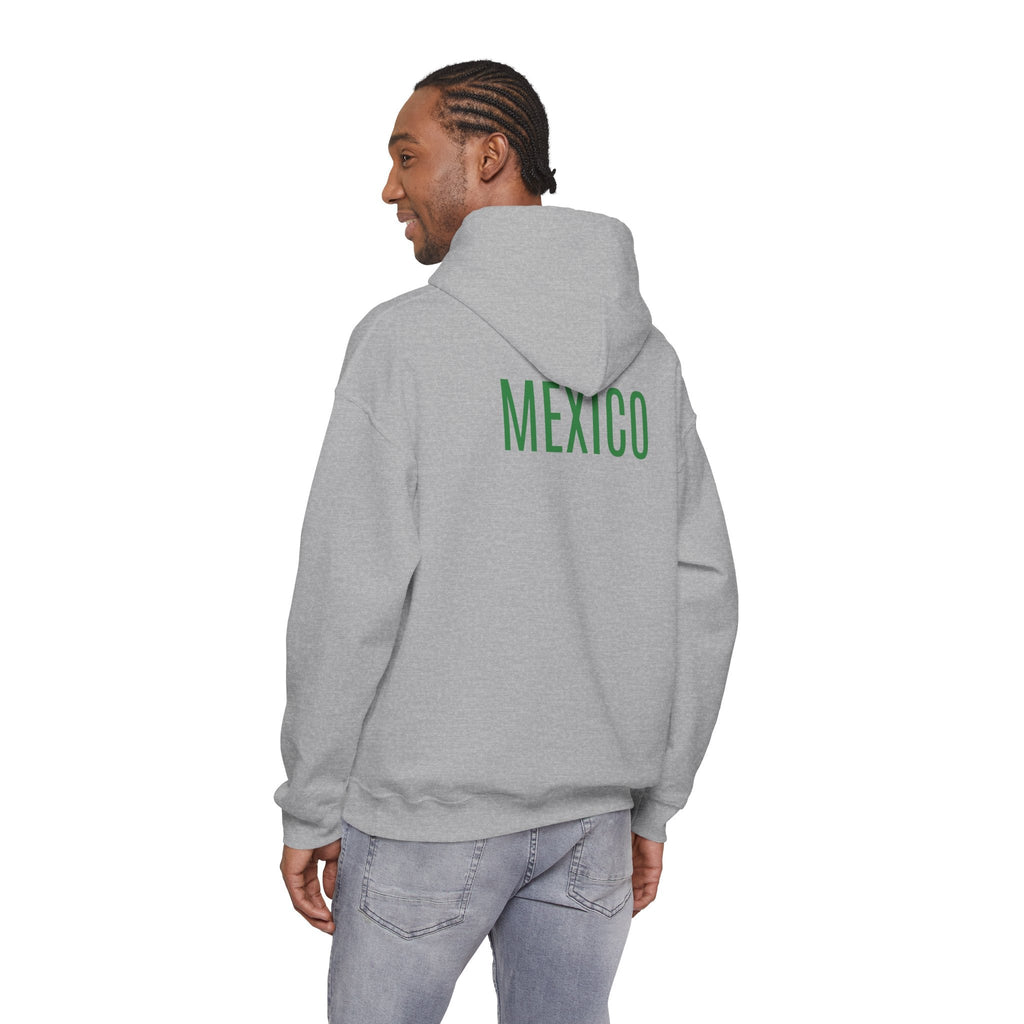 Mexico Flag Hoodie Minimal Mexican Pride Pullover - Etna Gift