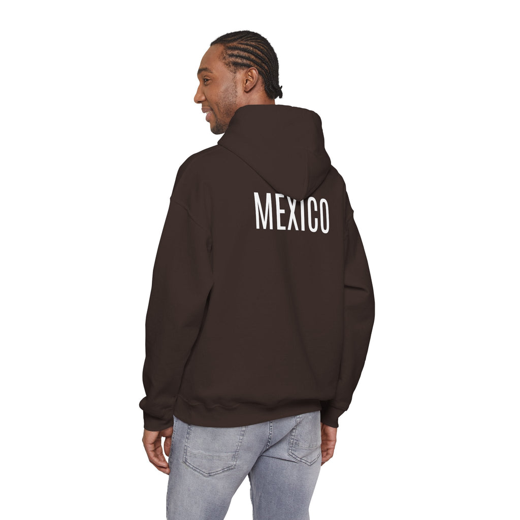 Mexico Flag Hoodie Minimal Mexican Pride Pullover - Etna Gift