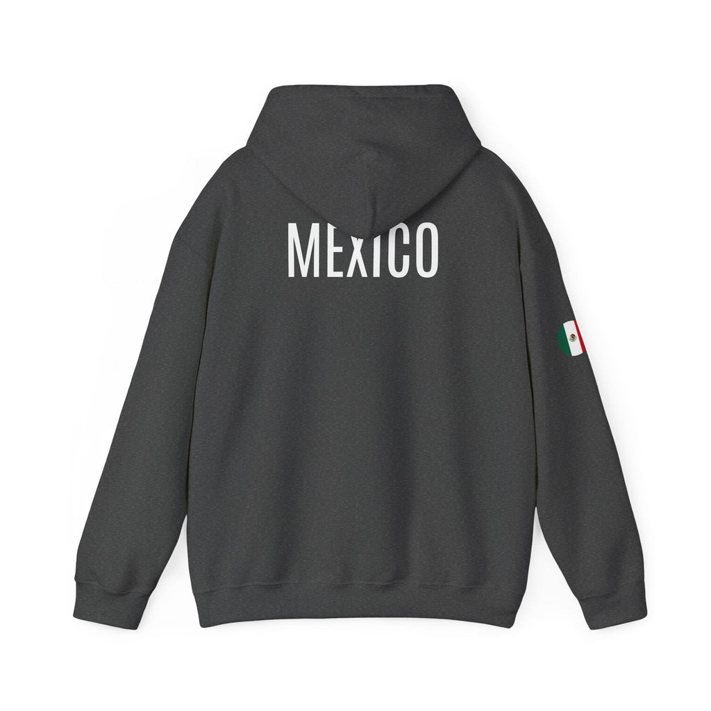 Mexico Flag Hoodie Minimal Mexican Pride Pullover - Etna Gift