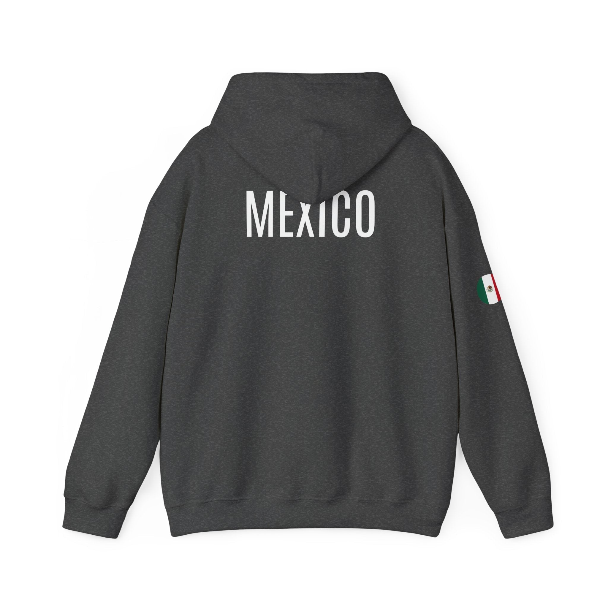 Mexico Flag Hoodie Minimal Mexican Pride Pullover - Etna Gift