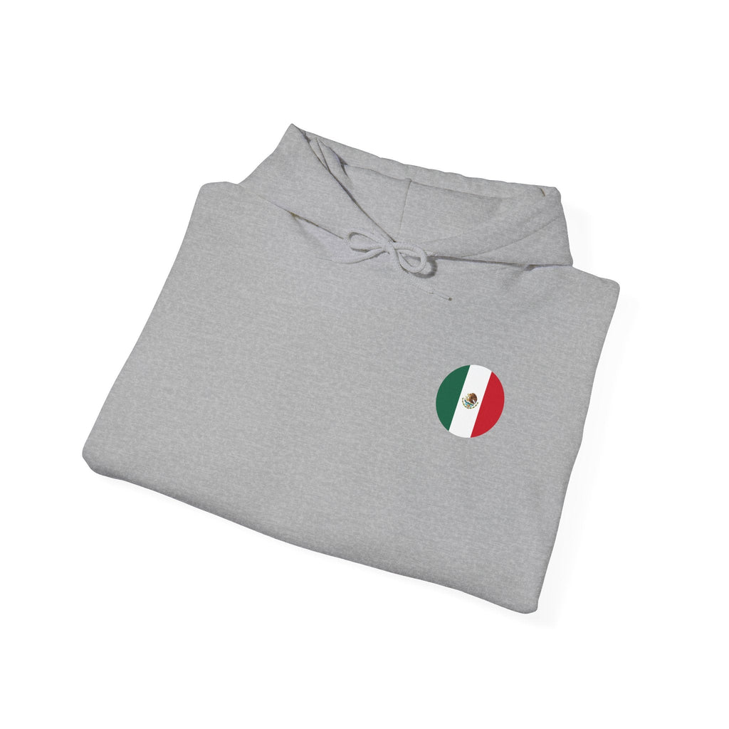 Mexico Flag Hoodie Minimal Mexican Pride Pullover - Etna Gift