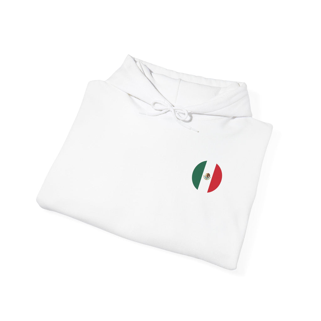 Mexico Flag Hoodie Minimal Mexican Pride Pullover - Etna Gift
