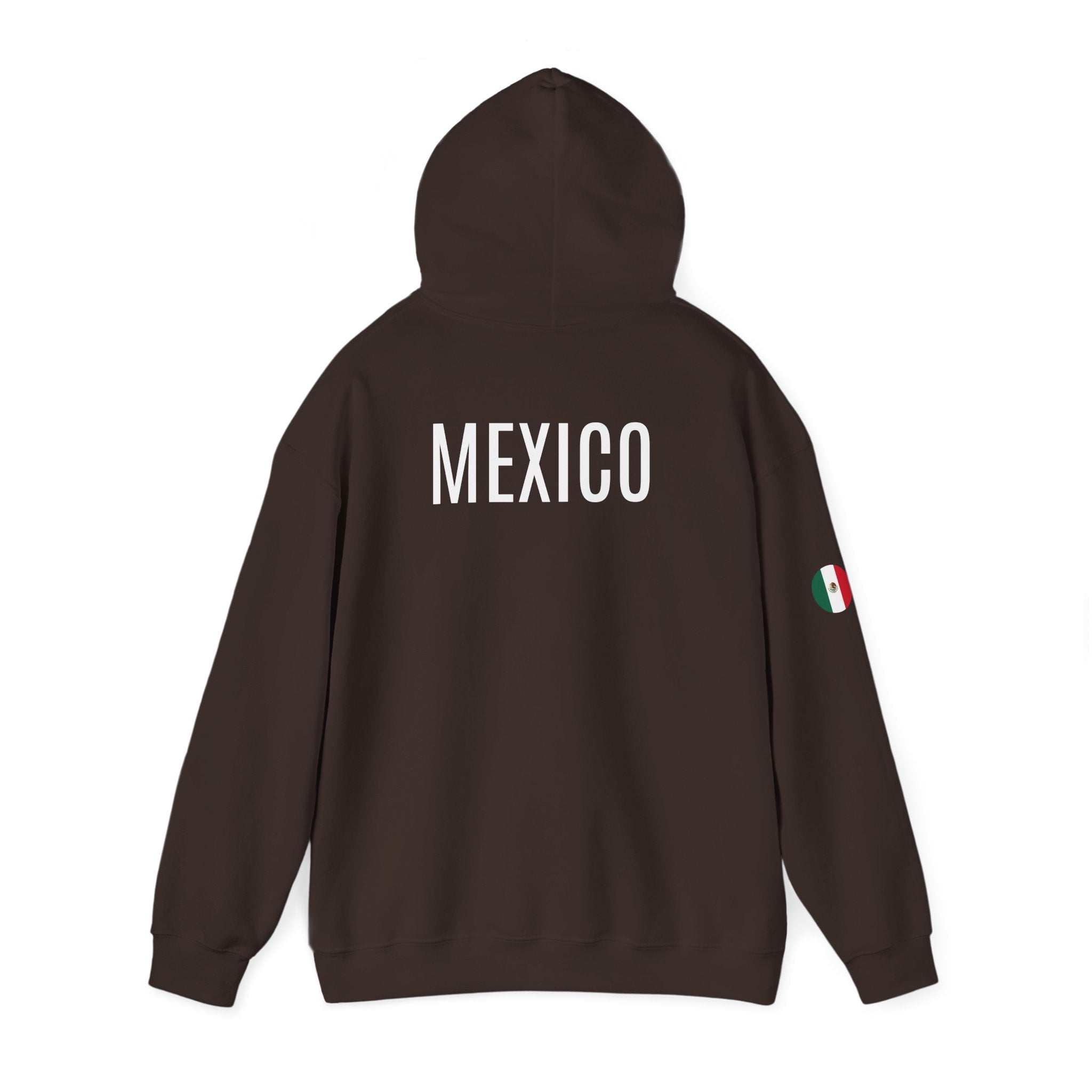 Mexico Flag Hoodie Minimal Mexican Pride Pullover - Etna Gift