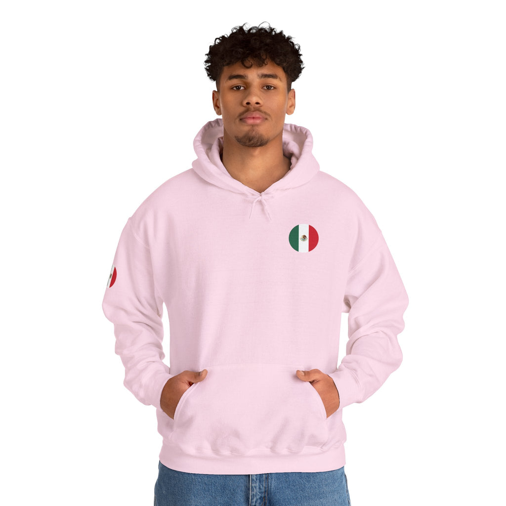Mexico Flag Hoodie Minimal Mexican Pride Pullover - Etna Gift
