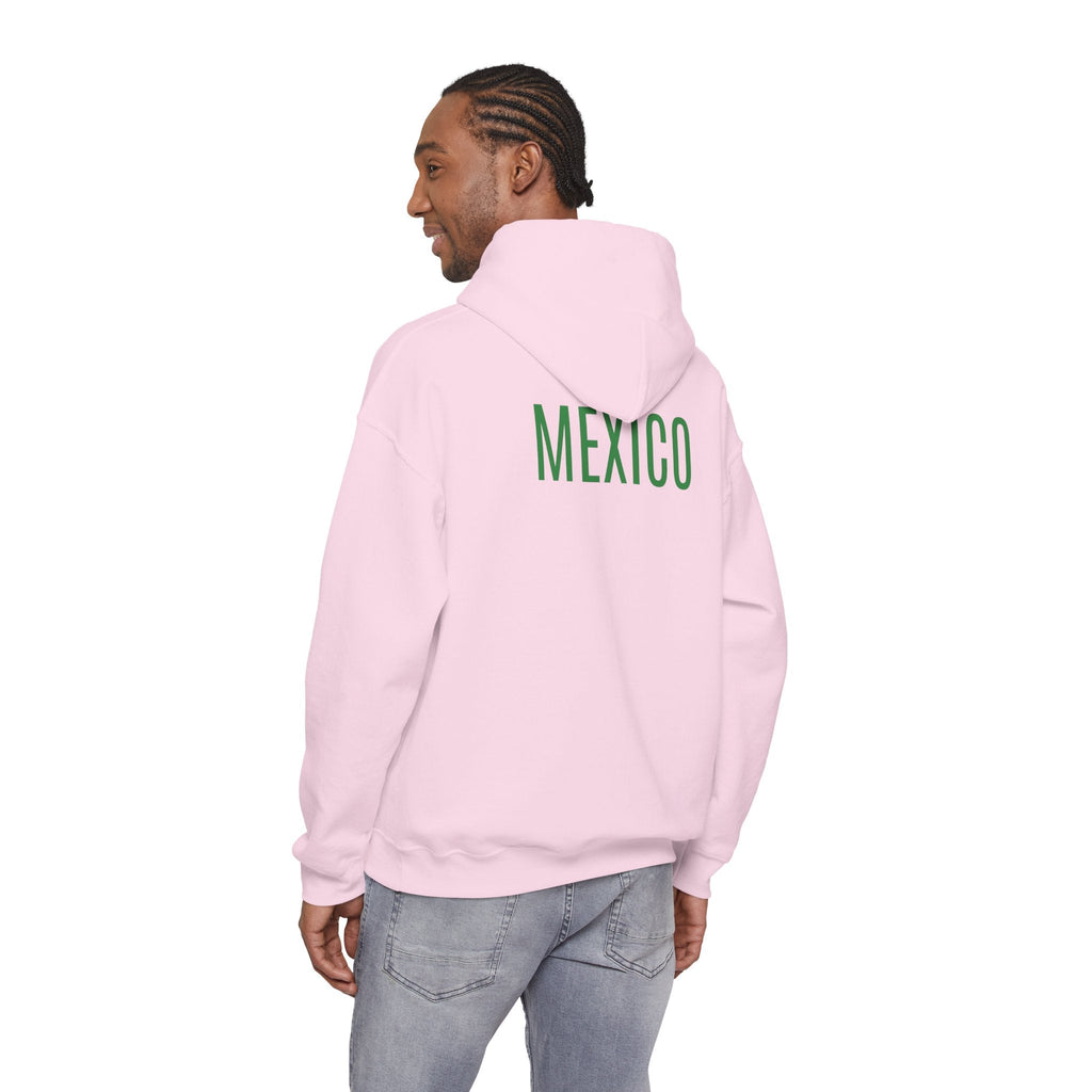 Mexico Flag Hoodie Minimal Mexican Pride Pullover - Etna Gift