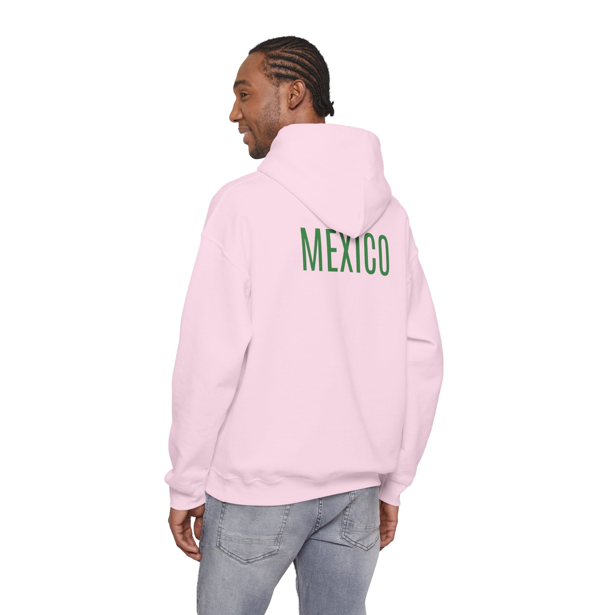 Mexico Flag Hoodie Minimal Mexican Pride Pullover - Etna Gift