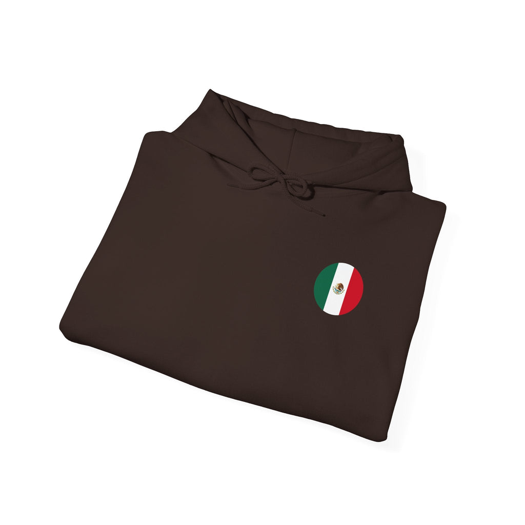 Mexico Flag Hoodie Minimal Mexican Pride Pullover - Etna Gift