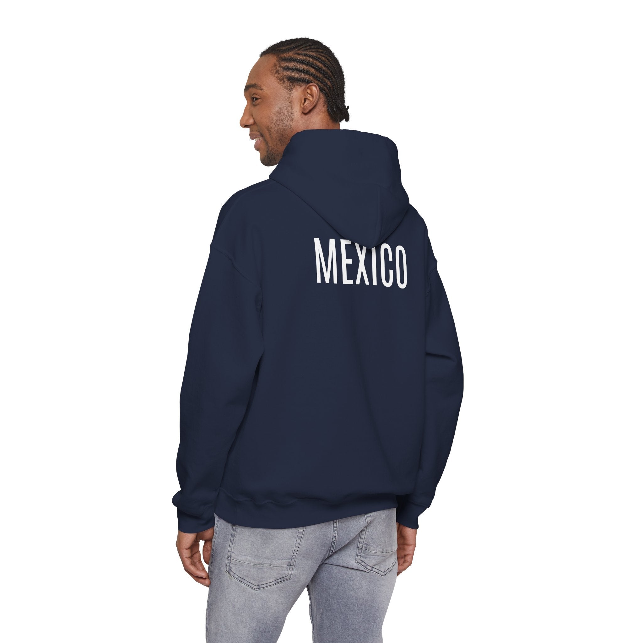 Mexico Flag Hoodie Minimal Mexican Pride Pullover - Etna Gift
