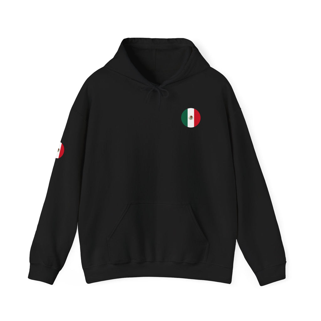Mexico Flag Hoodie Minimal Mexican Pride Pullover - Etna Gift