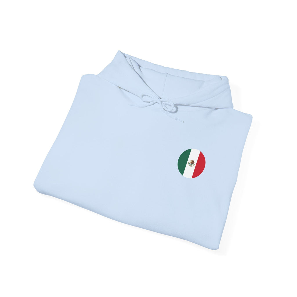 Mexico Flag Hoodie Minimal Mexican Pride Pullover - Etna Gift