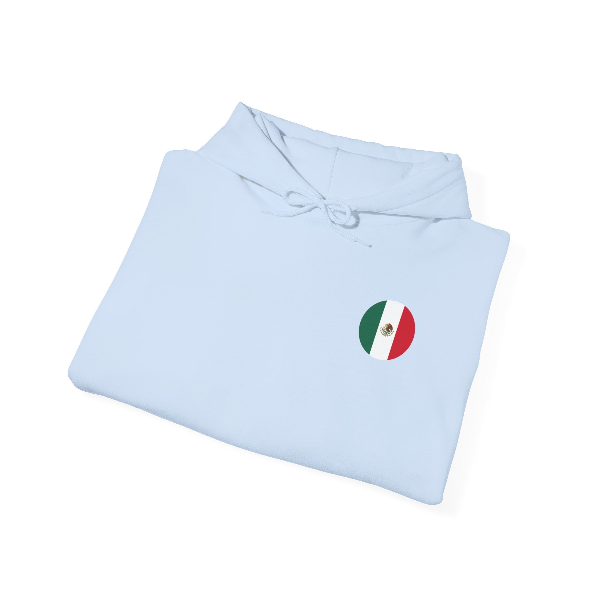 Mexico Flag Hoodie Minimal Mexican Pride Pullover - Etna Gift