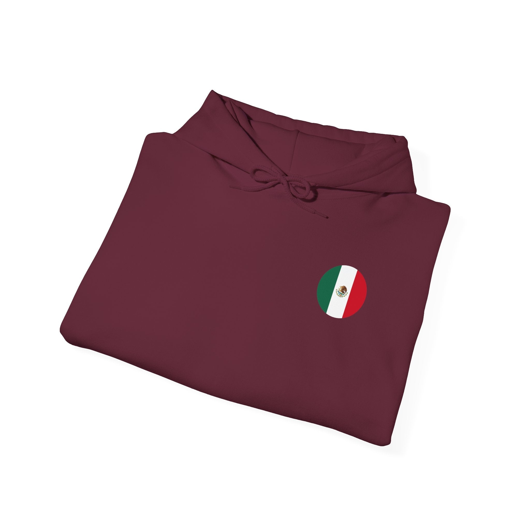 Mexico Flag Hoodie Minimal Mexican Pride Pullover - Etna Gift